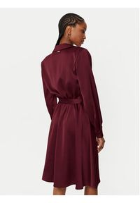 Rinascimento Sukienka koszulowa CFC0121838003 Bordowy Regular Fit. Kolor: czerwony. Materiał: syntetyk. Typ sukienki: koszulowe #3