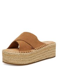 DeeZee Espadryle 42422 Brązowy. Kolor: brązowy. Materiał: materiał #6