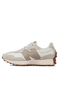 New Balance Sneakersy U327LZ Brązowy. Kolor: brązowy. Materiał: skóra, zamsz #4