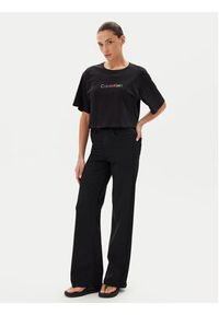 Calvin Klein Underwear T-Shirt LV00QS7470 Czarny Boxy Fit. Kolor: czarny. Materiał: bawełna #4