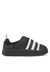 Adidas - adidas Kapcie Puffylette GY4559 Czarny. Kolor: czarny. Materiał: materiał