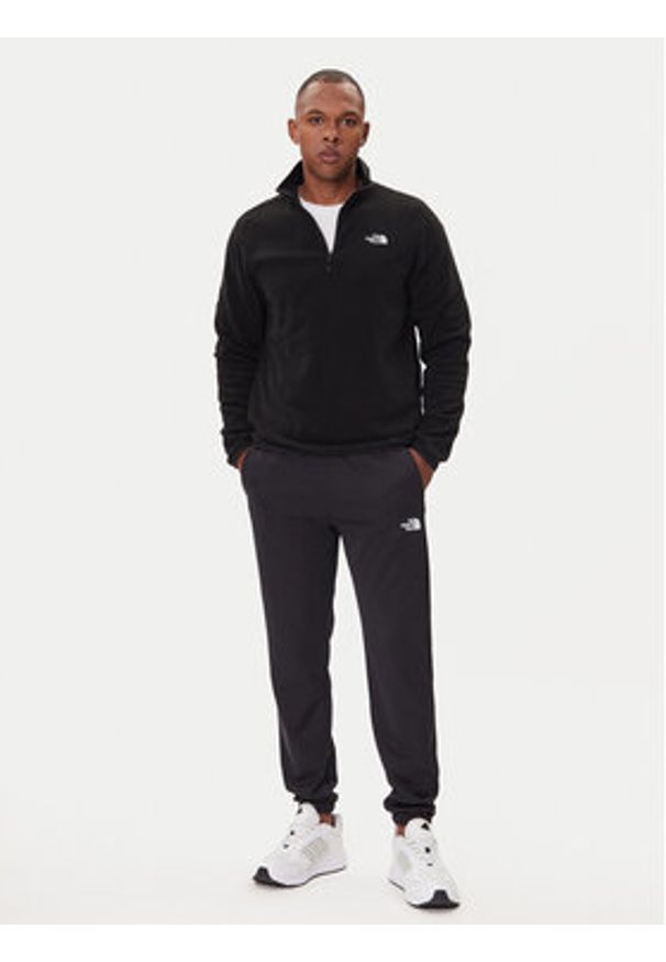 The North Face Polar Glacier NF0A8D0Q Czarny Regular Fit. Kolor: czarny. Materiał: syntetyk