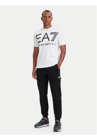 EA7 Emporio Armani T-Shirt 7M002200 AF27188 U0002 Biały Regular Fit. Kolor: biały. Materiał: bawełna #5