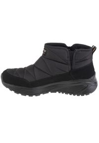 skechers - Buty do chodzenia damskie Skechers Bobs Sparrow 2.0 Puffiez. Zapięcie: bez zapięcia. Kolor: czarny. Materiał: materiał, syntetyk. Szerokość cholewki: normalna. Sport: turystyka piesza