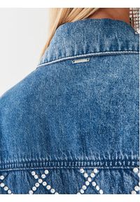 Liu Jo Kurtka jeansowa UF3087 D4804 Niebieski Relaxed Fit. Kolor: niebieski. Materiał: jeans, bawełna #4