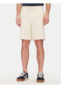 Blend Szorty materiałowe 20718409 Beżowy Regular Fit. Kolor: beżowy. Materiał: bawełna #1