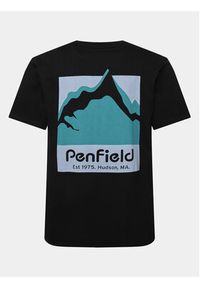 Penfield T-Shirt PFD0223 Czarny Regular Fit. Kolor: czarny. Materiał: bawełna #3