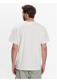 Tommy Jeans T-Shirt Homegrown DM0DM16235 Écru Relaxed Fit. Materiał: bawełna