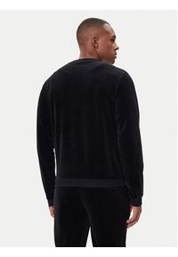 BOSS Bluza Velour 50550636 Czarny Regular Fit. Kolor: czarny. Materiał: bawełna #5