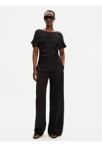 Pinko - PINKO Bluzka 104596 A2BU Z99 Czarny Regular Fit. Kolor: czarny. Materiał: syntetyk #3