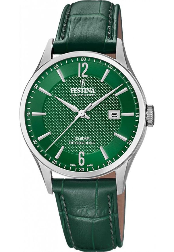 Zegarek męski Festina F20007-5 zielony. Kolor: zielony