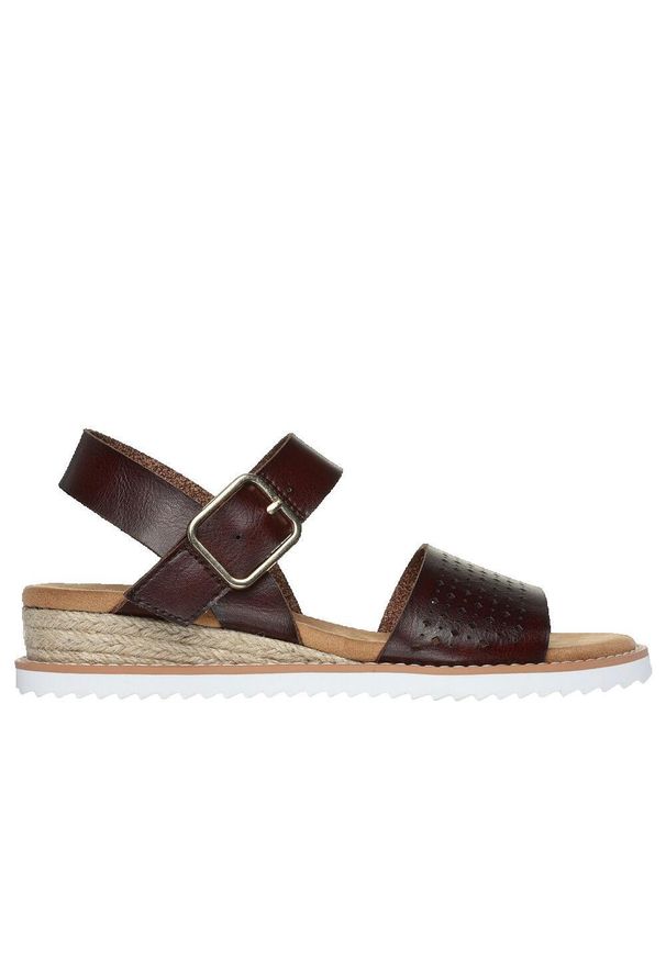 skechers - Buty Kobieta Skechers Bobs Desert Kiss Sunny Flair brązowy. Kolor: brązowy