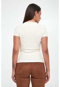 T-shirt damski logowany DKNY #3