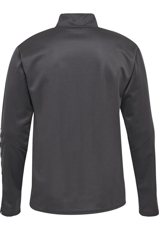 Bluza do piłki ręcznej dla dzieci Hummel demi-zip hml AUTHENTIC. Kolor: szary. Materiał: materiał. Sport: fitness