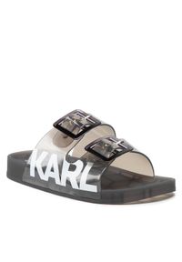 Karl Lagerfeld - KARL LAGERFELD Klapki KL80720 Czarny. Kolor: czarny #1