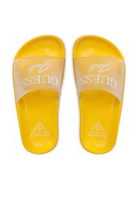 Guess Klapki Dina FI6DIN ELE19 Żółty. Kolor: żółty. Materiał: syntetyk #6