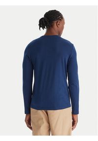 Robe di Kappa Longsleeve 631189W Niebieski Slim Fit. Kolor: niebieski. Materiał: bawełna. Długość rękawa: długi rękaw #2