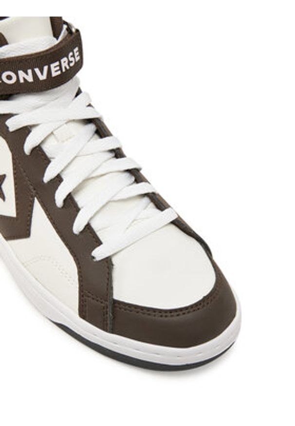 Converse Sneakersy Pro Blaze V2 Hi A10504C Biały. Kolor: biały. Materiał: skóra