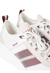 Bally Sneakersy "Brody-T" | 6231455 | Brody-T | Mężczyzna | Biały. Kolor: biały. Materiał: tkanina, skóra. Wzór: nadruk