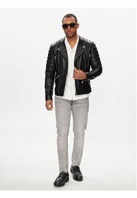 Serge Pariente Kurtka skórzana Gladiator Czarny Regular Fit. Kolor: czarny. Materiał: skóra #3