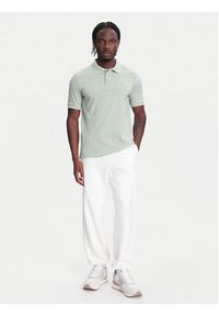 Guess Polo Z5YP02 K9WF1 Zielony Regular Fit. Typ kołnierza: polo. Kolor: zielony. Materiał: bawełna #3