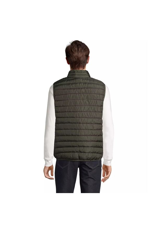 SOL'S - Kurtka puchowa bez rękawów Sol's Stream. Kolor: zielony. Materiał: puch. Długość rękawa: bez rękawów. Sezon: zima