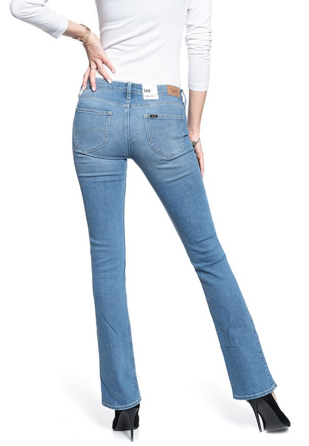 Lee - DAMSKIE SPODNIE JEANSOWE LEE HOXIE L530QDOX 112112199