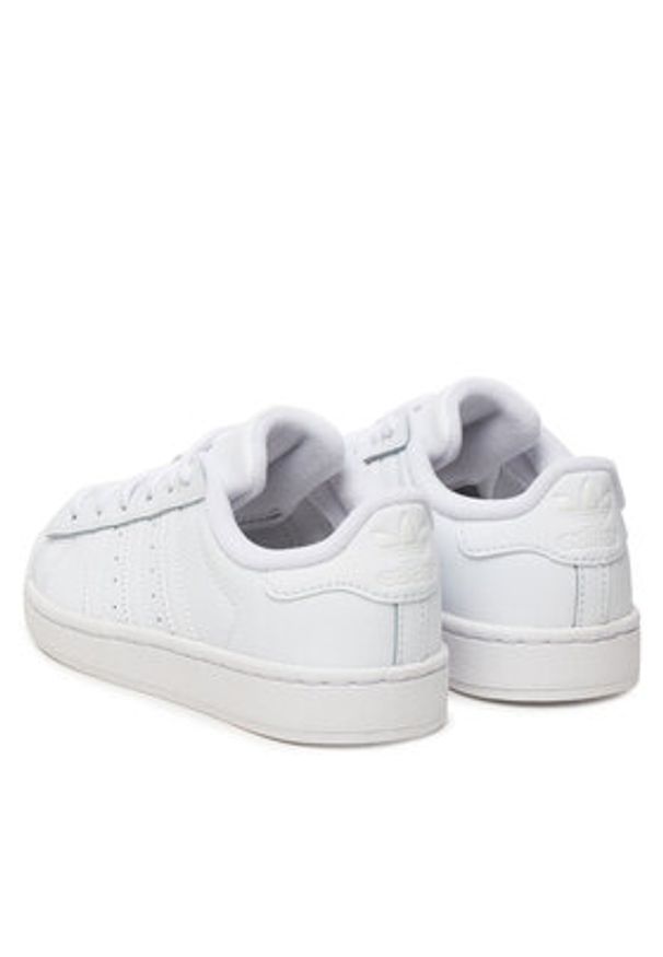 Adidas - adidas Sneakersy Superstar II C JH9982 Biały. Kolor: biały. Materiał: skóra. Model: Adidas Superstar