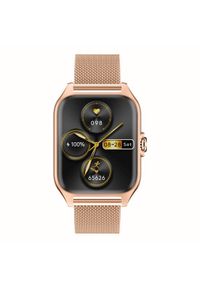 GARETT - Smartwatch Garett GRC Activity 2 złoty matowy. Rodzaj zegarka: smartwatch. Kolor: złoty. Styl: sportowy #9