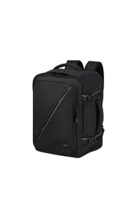 AMERICAN TOURISTER - Plecak kabinowy American Tourister Take2cabin S/M - black. Kolor: czarny