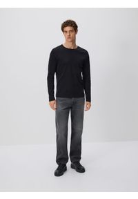 Reserved - Jeansy relaxed straight - szary. Kolor: szary