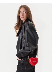 Love Moschino - LOVE MOSCHINO Torebka JC4326PP0NKV0500 Czerwony. Kolor: czerwony. Materiał: skórzane