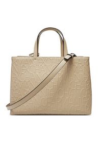 Armani Exchange Torebka 942646 CC793 U1092 Beżowy. Kolor: beżowy. Materiał: skórzane #3