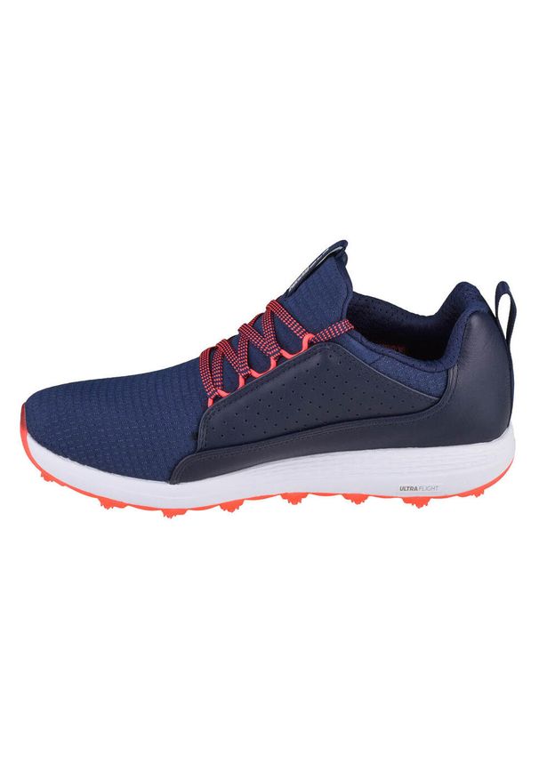 skechers - Skechers Go Golf Max Mojo, damskie buty do golfa, Granatowe. Kolor: niebieski. Materiał: tkanina. Sport: golf