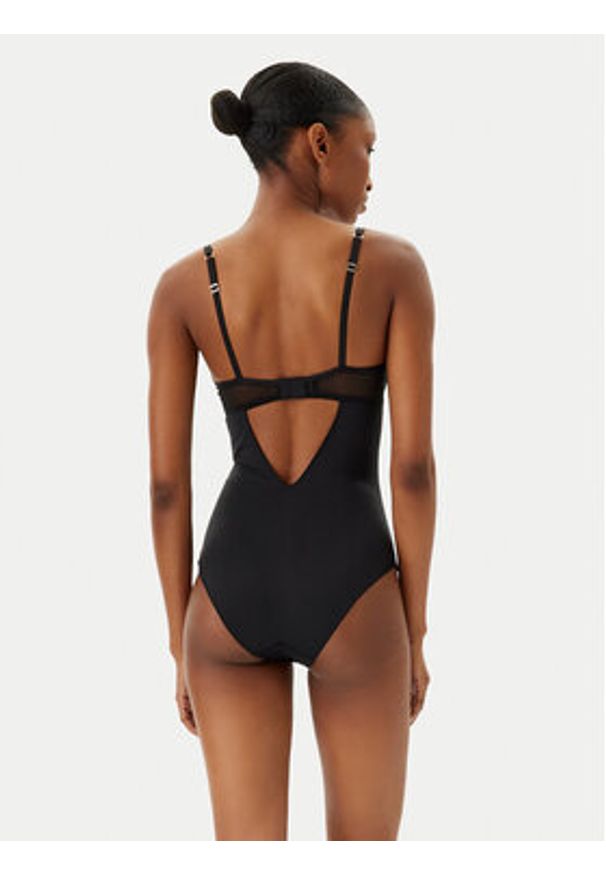 BOSS Body Eyelet 50540430 Czarny. Kolor: czarny. Materiał: syntetyk
