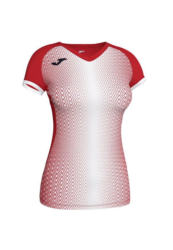 Koszulka do piłki nożnej damska Joma Supernova. Kolor: czerwony, biały, wielokolorowy. Sport: piłka nożna