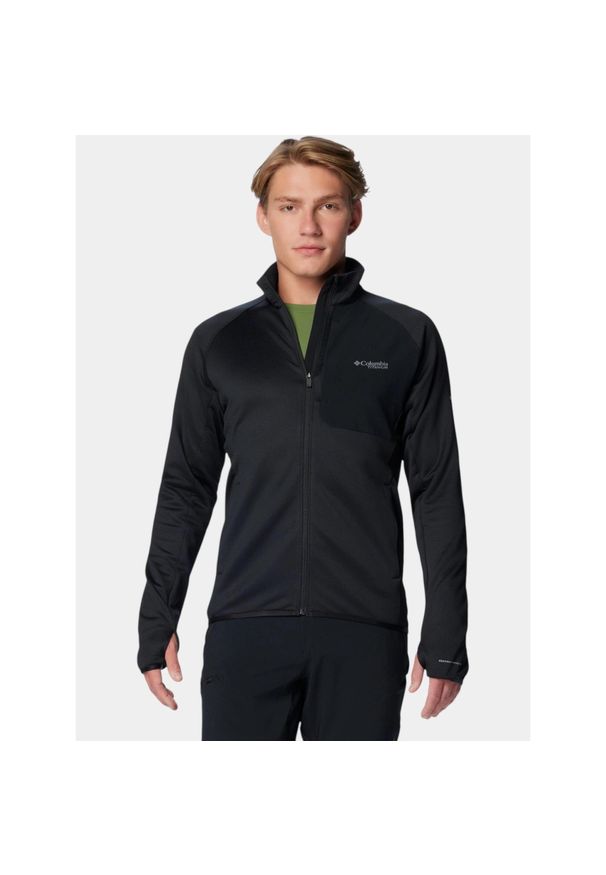 columbia - Bluza Polarowa Męska Columbia Triple Canyon Grid II. Kolor: czarny. Materiał: polar. Sport: turystyka piesza