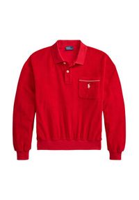 Polo Ralph Lauren Bluza 211A12737003 Czerwony Relaxed Fit. Typ kołnierza: polo. Kolor: czerwony. Materiał: bawełna #6