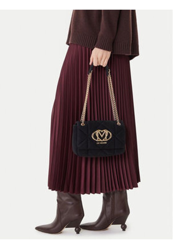 Love Moschino - LOVE MOSCHINO Torebka JC4314PP0NKE0000 Czarny. Kolor: czarny