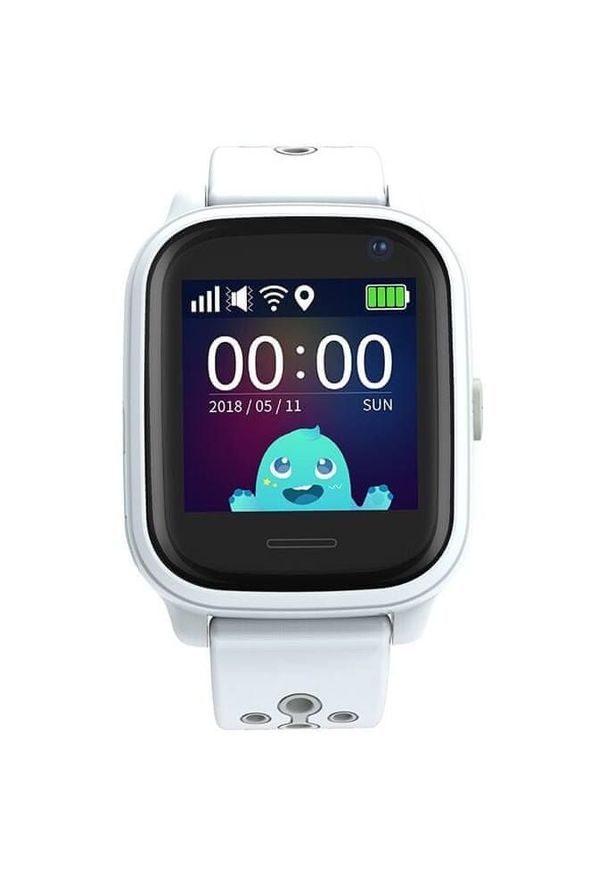 Smartomat Kidwatch 3, smartwatch (inteligentny zegarek), biały. Rodzaj zegarka: smartwatch. Kolor: biały