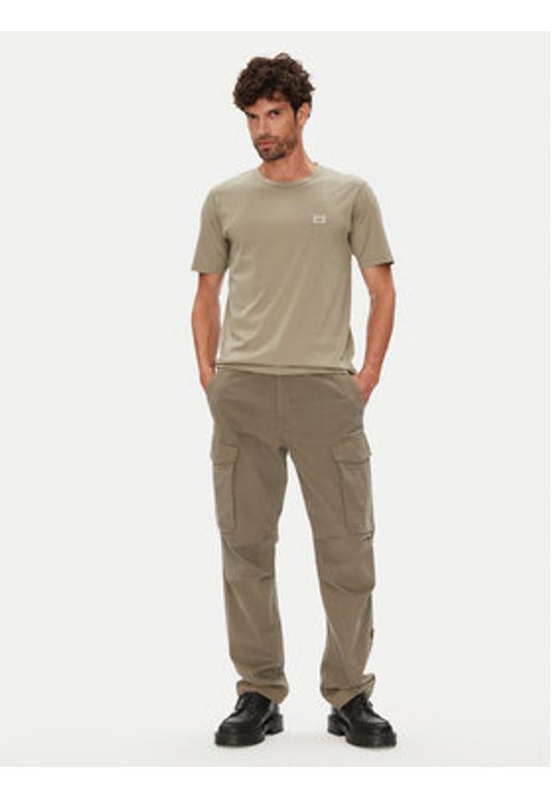 C.P. Company T-Shirt 19CMTS132A006374G Szary Regular Fit. Kolor: szary. Materiał: bawełna