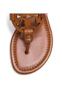 Tory Burch Japonki Miller 50008694 Brązowy. Kolor: brązowy. Materiał: skóra #3