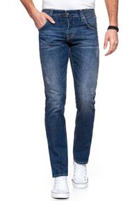 Mustang - JEANSY MĘSKIE MUSTANG Chicago Tapered DENIM BLUE 1006586 5000 984. Stan: podwyższony #7
