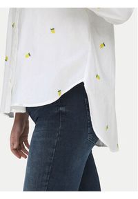 only - ONLY Koszula 15283743 Biały Box Fit. Kolor: biały. Materiał: bawełna #4