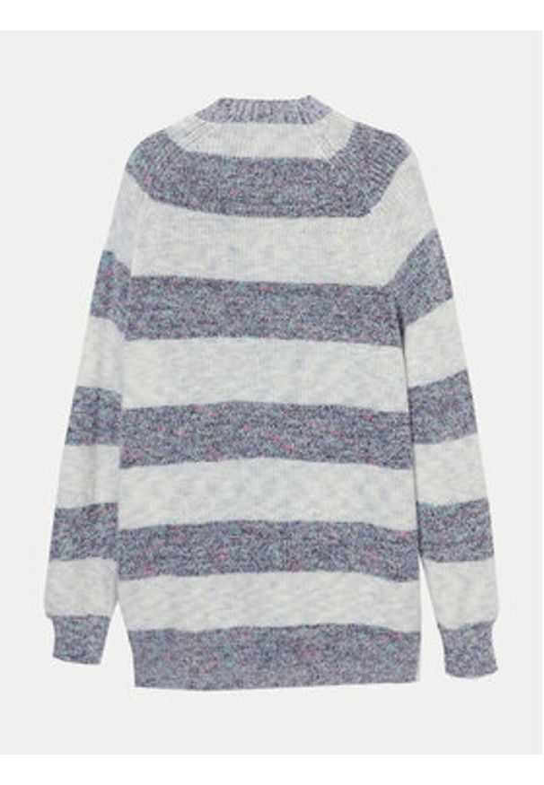 Desigual Kardigan Oxford 24WWJF70 Beżowy Regular Fit. Kolor: beżowy. Materiał: syntetyk