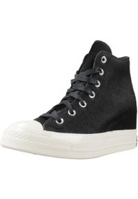 Tenisówki Converse Model Chuck Taylor All Star 70 Wedge Kolor Czarny. Kolor: czarny. Materiał: tkanina, skóra