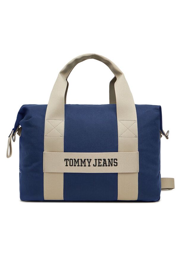 Tommy Jeans Torba Tjm Retro Cool Duffle AM0AM13325 Granatowy. Kolor: niebieski. Materiał: materiał. Styl: retro