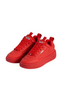 Buty damskie Fila Superbubble. Okazja: na co dzień. Kolor: czerwony