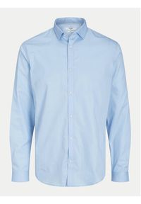 Jack & Jones Koszula 12201905 Błękitny Slim Fit. Kolor: niebieski. Materiał: bawełna #4