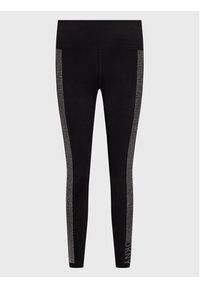 DKNY Sport Legginsy DP2P2300 Czarny Slim Fit. Kolor: czarny. Materiał: bawełna. Styl: sportowy